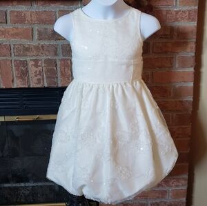 Girl's Special Occasion Dress, Cream